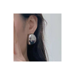 Aretes Chunky Oval Dorados 2Y5