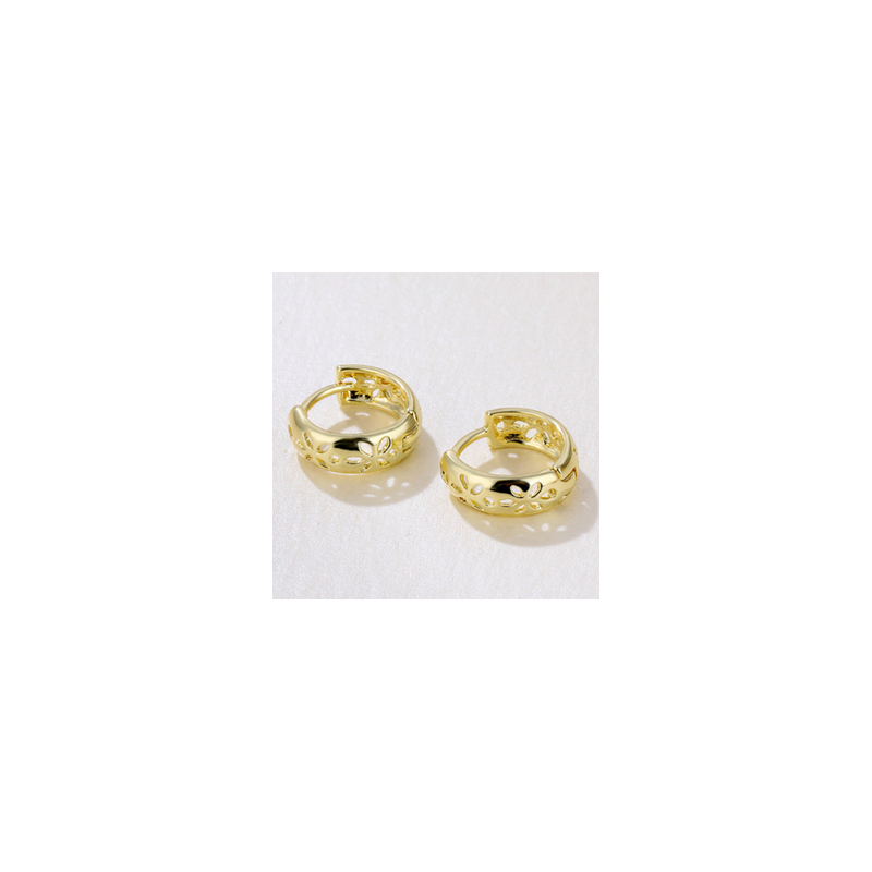 Aretes Dorados Calados  R16