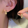 Aretes Gota Doradas Pequeña R9
