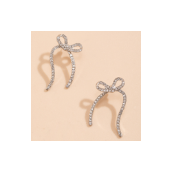 Aretes Lazo Brillante  4E9