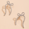 Aretes Lazo Brillante  4E9