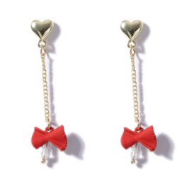 Aretes Lazo Colgante 2X4