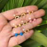 Aretes Mini Acero Inox