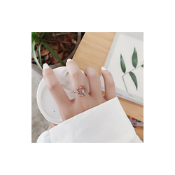 Anillo Bouquet Ajustable  Chapa de Oro  C661