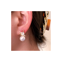 Aretes Perla Blanc  1F1