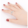 Anillo Ajustable Abrazo  Acero Inoxidable Az337