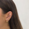 Aretes Zirconias Dulces Chapa de Oro Az197