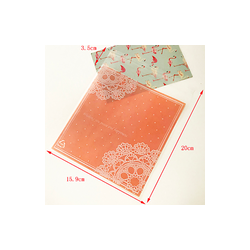 Bolsitas Decoradas Grandes 25pz  15.9*20*3.5cm