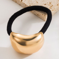 Broche Cabello Hair Cuffs Liga Dorado  R14