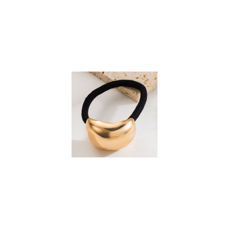Broche Cabello Hair Cuffs Liga Dorado  R14