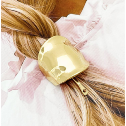 Broche Cabello Hair Cuffs Liga Dorado  R7