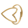 Anillo Corazon Dorado R4