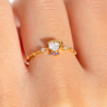 Anillo Dorado Tacita Talla 6 1N2