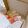 Anillo Estrellas Chapa de Oro  1Q3