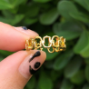 Anillo Mano de Fatima Chapa de Oro Ajustable Az35