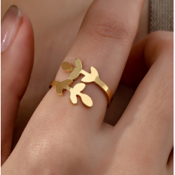 Anillo Rama Dorada  C700