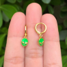 Aretes Alien Chapa de Oro Az225