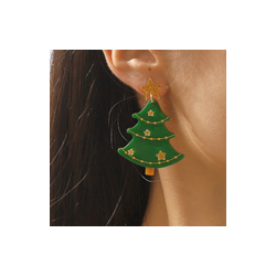Aretes Arbol de Navidad 4E26