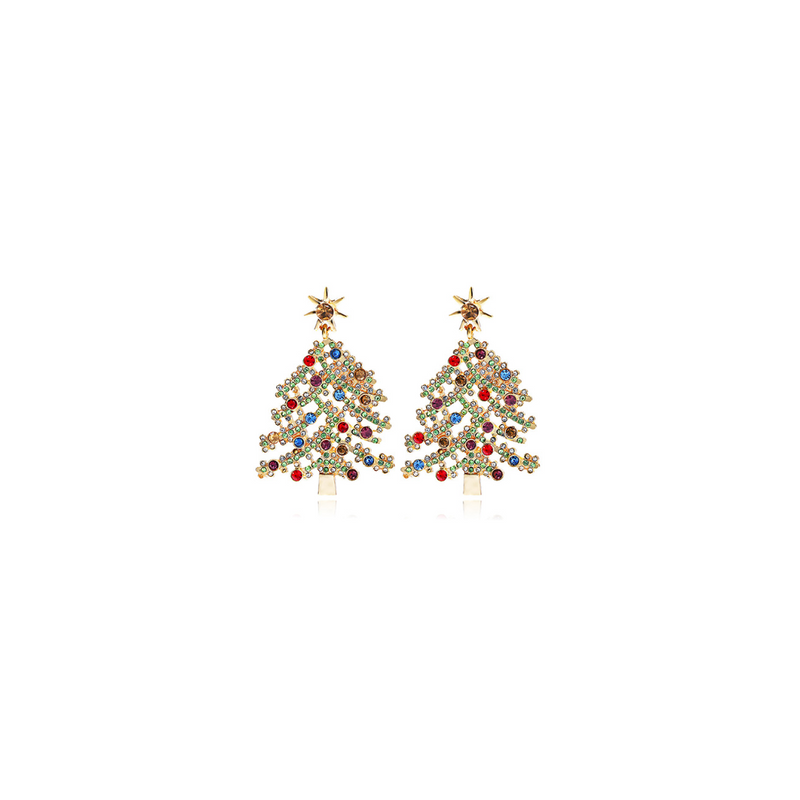 Aretes Arbol Navidad  1L3