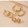 Aretes Arracada Mediana C692