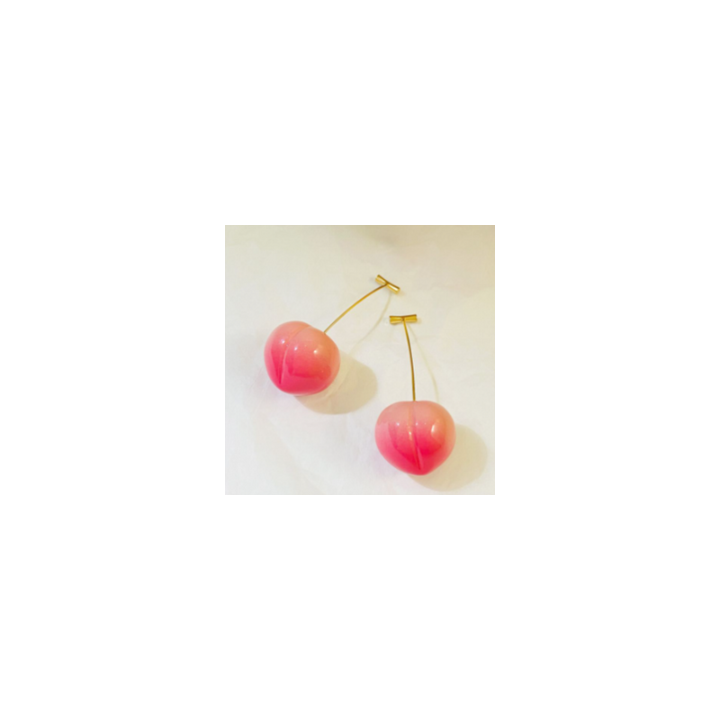 Aretes Cerezas Colgantes 1F4