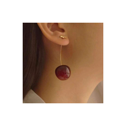 Aretes Cerezas Colgantes 1F4